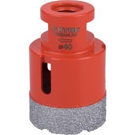   Körkivágó csempére, gyémánt vágóél; 40mm × M14, sarokcsiszolóba fogható