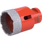 Körkivágó csempére, gyémánt vágóél; 40mm × M14, sarokcsiszolóba fogható