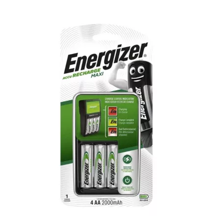 Energizer AkkuTöltő MAXI + 4db 2000mAh R2U AA