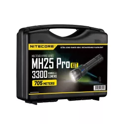   Nitecore Vadászlámpa Szett MH25 PRO (+1x 21700) UHi 40 LED (3300 lumen)