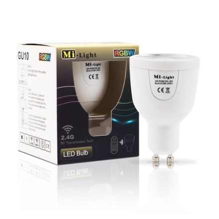 GU10 LED izzó 4W 280lm RGB+CCT Wi-Fi Mi-Light - FUT103