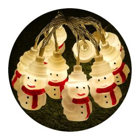   Modee Karácsonyi LED Füzér Plastic Elemes C1012 (10LED/1,35m/15cm) warm