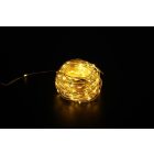 Modee Karácsonyi LED Füzér Réz Adapteres C2007 (100LED/10m/10cm) warm