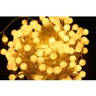 Modee Karácsonyi LED Füzér Berry Plastic Adapteres (100LED/10m/10cm) warm