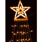 Modee Karácsonyi LED Dekoráció Adapteres C3000 (300LED/3m) warm