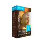 Modee Karácsonyi LED Füzér Dekor Elemes + Csipesz C3014 (10LED/90cm/10cm) warm