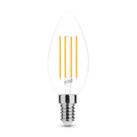 Modee LED Izzó Filament Gyertya C35 7W E14 360° 2700K (806 lumen) ERP