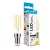 Modee LED Izzó Filament Gyertya C35 7W E14 360° 2700K (806 lumen) dimm. ERP