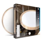 Modee Mennyezeti LED Lámpa 2x48W 3CCT D510x75mm + rem. A-G103 (9120 lumen) Barna