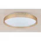 Modee Mennyezeti LED Lámpa 2x48W 3CCT D510x75mm + rem. A-G103 (9120 lumen) Barna