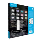 Modee Mennyezeti LED Lámpa CLB1BK 26+6W 3CCT+RGB D320mm +rem (1900 lumen) ERP