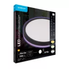 Modee Mennyezeti LED Lámpa CLB1BK 26+6W 3CCT+RGB D320mm +rem (1900 lumen) ERP
