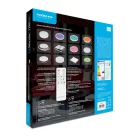 Modee Mennyezeti LED Lámpa CLE1WH 26+6W 3CCT+RGB D320mm +rem (1700 lumen) ERP