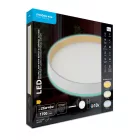 Modee Mennyezeti LED Lámpa CLE1WH 26+6W 3CCT+RGB D320mm +rem (1700 lumen) ERP