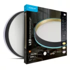 Modee Mennyezeti LED Lámpa CLEBK 32+8W 3CCT+RGB D400mm +rem (2600 lumen) ERP