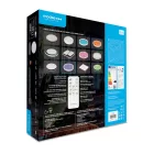 Modee Mennyezeti LED Lámpa CLF1 20W 3CCT+RGB D300mm + rem (1100 lumen) ERP