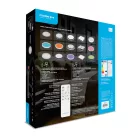 Modee Mennyezeti LED Lámpa CLGBK 30W 3CCT+RGB D390mm +rem (2000 lumen) ERP