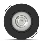 Modee LED Mélysugárzó Kerek 4,8W 4000K IP20 D80xH32mm ROT (420 lumen) fekete ERP