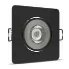 Modee LED Mélysugárzó Négyzet 4,8W 4000K IP20 80xH32mm ROT(420 lumen) feketeERP