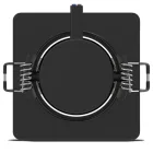 Modee LED Mélysugárzó Négyzet 4,8W 4000K IP20 80xH32mm ROT(420 lumen) feketeERP