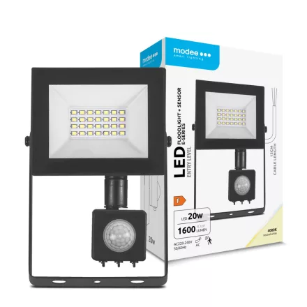 Modee Lighting LED Reflektor E-series + sensor 20W 120° 4000K (1600 lumen) ERP
