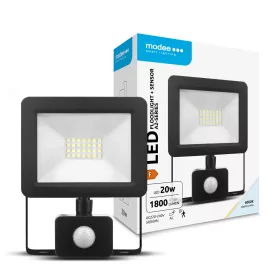   Modee Lighting LED Reflektor A2-series + Sensor 20W 120° 6000K (1800 lumen) ERP