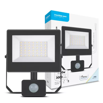 Modee Lighting LED Reflektor A3-series + Sensor 30W 120° 6000K (3000 lumen) ERP