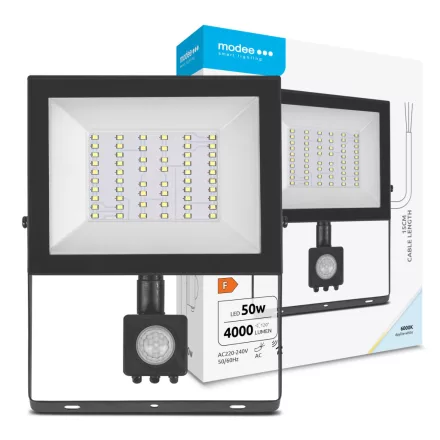 Modee Lighting LED Reflektor E-series + sensor 50W 120° 6000K (4000 lumen) ERP