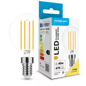   Modee LED Izzó Filament G.Mini G45 4W E14 360° 2700K (470 lumen) ERP