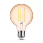 Modee LED Filament Amber Globe G80 4W E27 320° 1800K (360 lumen)