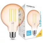 Modee LED Filament Amber Globe G95 4W E27 320° 1800K (360 lumen)