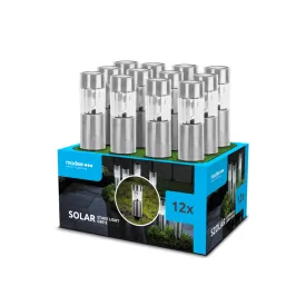   Modee Lighting LED Szolár Napelemes Leszúrható Lámpa GS012 (28cm) (12db/display)