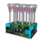 Modee Lighting LED Szolár Napelemes Leszúrható Lámpa GS030 (39cm) (12db/display)