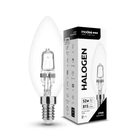   Modee Smart Lighting ECO Halogén Izzó Gyertya (Candle) 52W E14 (815 lumen)