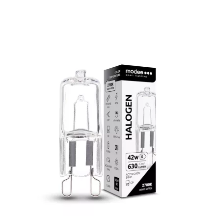 Modee Smart Lighting ECO Halogén Izzó G9 42W (630 lumen)