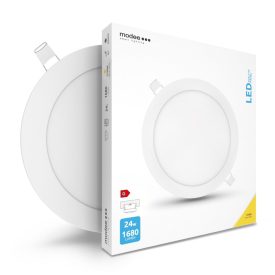   Modee Lighting LED Panel Kerek - Beépíthető 24W 2700K (1680 lumen)