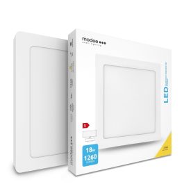   Modee Lighting LED Panel Négyzet - Felszerelhető 18W 2700K (1260 lumen)