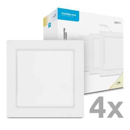 Modee LED Panel Négyzet - Felszerelhető P-series 18W 4000K (1980 lumen) P4 ERP
