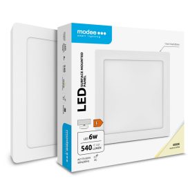   Modee LED Panel Négyzet - Felszerelhető A2-series 6W 4000K (540 lumen) ERP