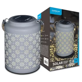   Modee Lighting LED Szolár Napelemes Lámpás LT005W (H26x17x17cm) fehér