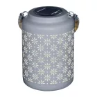 Modee Lighting LED Szolár Napelemes Lámpás LT005W (H26x17x17cm) fehér