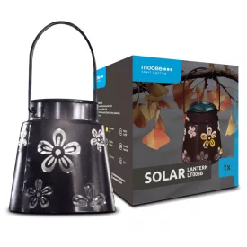   Modee Lighting LED Szolár Napelemes Lámpás LT008B (H11xD11,5cm) fekete