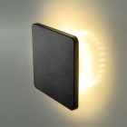 Modee LED Fali Lámpa (LWL0016) 6W IP65 135x135x42mm 4000K (800 lumen) Fekete