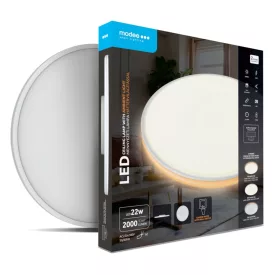   Modee Mennyezeti LED Lámpa 22W MB001 4000K B-2700K D400x50mm (2000 lumen) ERP