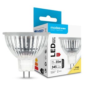   Modee Lighting LED Izzó Spot Üveg 4,5W MR16 12V 36° (345 lumen) dimm. ERP