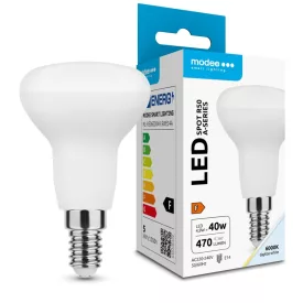   Modee Lighting LED Izzó Spot R50 4,9W E14 110° 6000K (470 lumen) A-series ERP