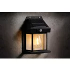 Modee Lighting LED Szolár Napelemes Fali Lámpa WS128 + sensor (1db/doboz)