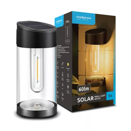 Modee Lighting LED Szolár Napelemes Fali Lámpa WS135 (60 lumen)