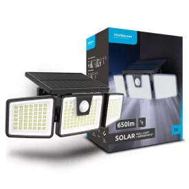   Modee Lighting LED Szolár Napelemes Reflektor WS137 + sensor (650 lumen)
