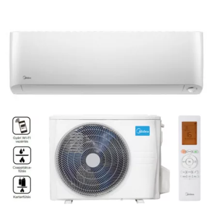 Midea MOPP-09-SP Oasis Plus+ oldalfali split klíma csomag 2,6 kW